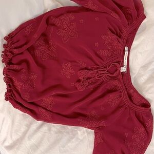 Chelsea and Violet Peasant Blouse